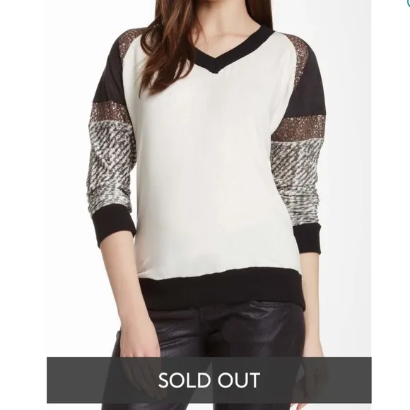 Liberty Garden blocked sweatshirt