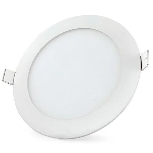 Lámpara empotrable Redonda Led SMD Luz natural 9W 6500K 100V-250V L17.6*W14.64*H3cm