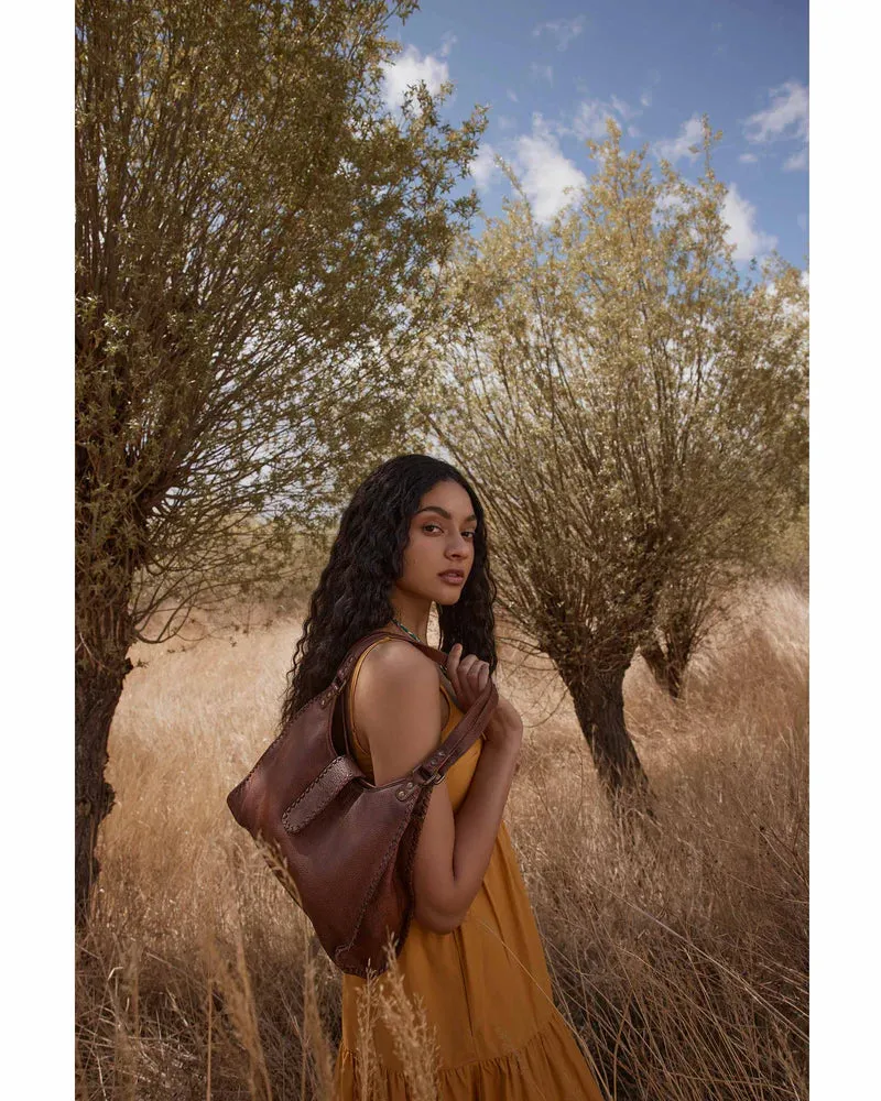 Lobeth Accent Leather Bag by Myra Bags