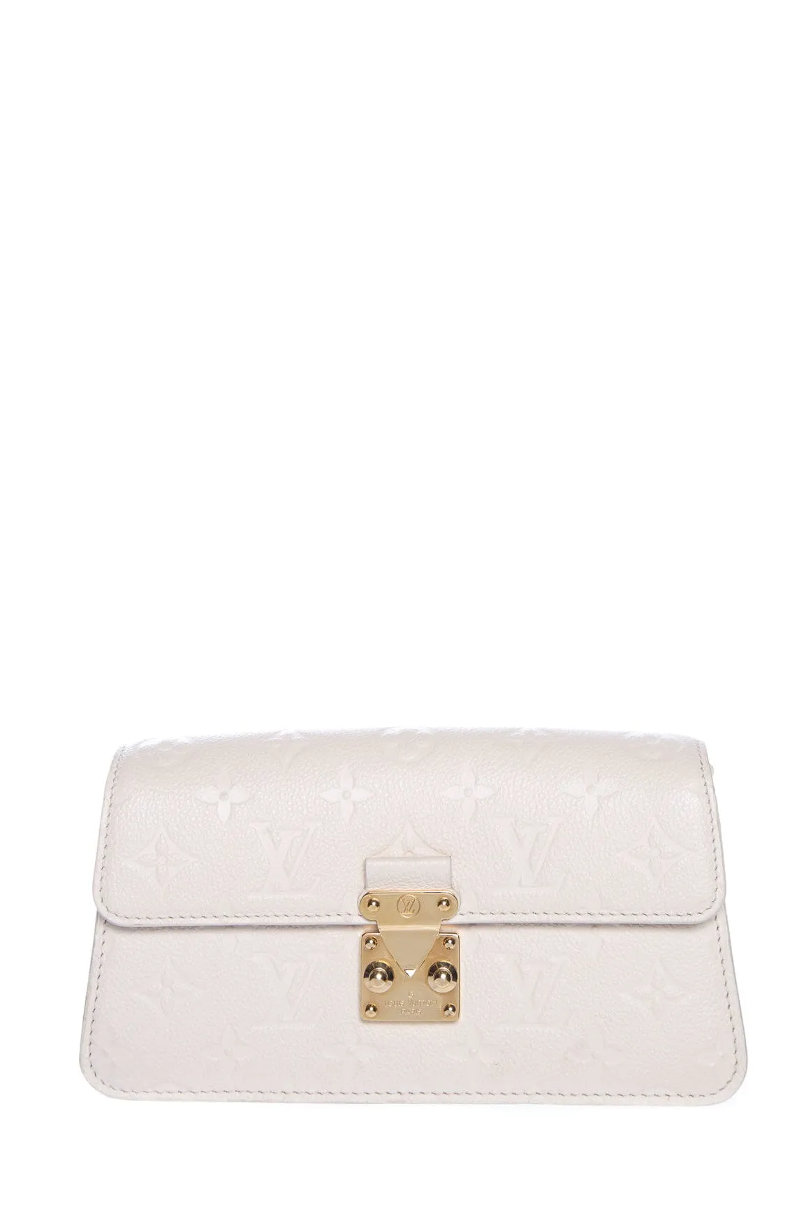 Louis Vuitton Cream Monogram Metis Wallet on Chain Handbag