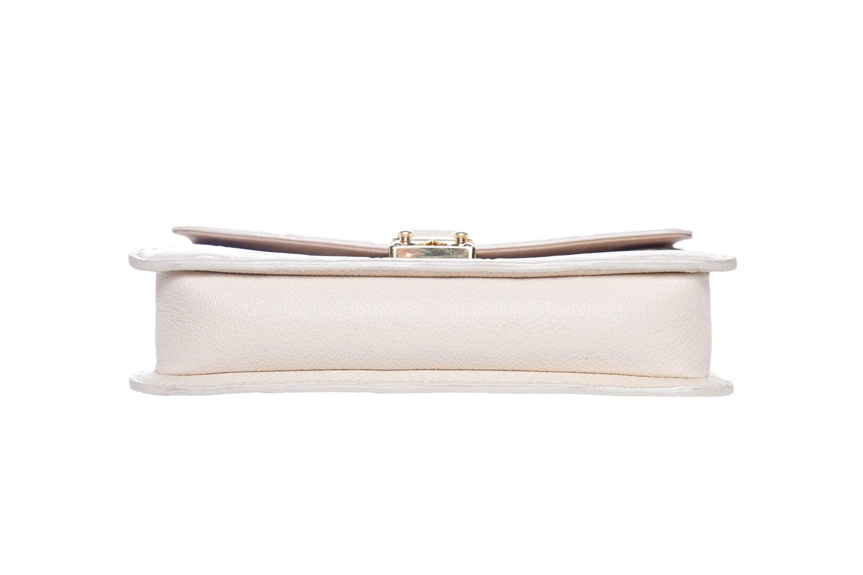 Louis Vuitton Cream Monogram Metis Wallet on Chain Handbag