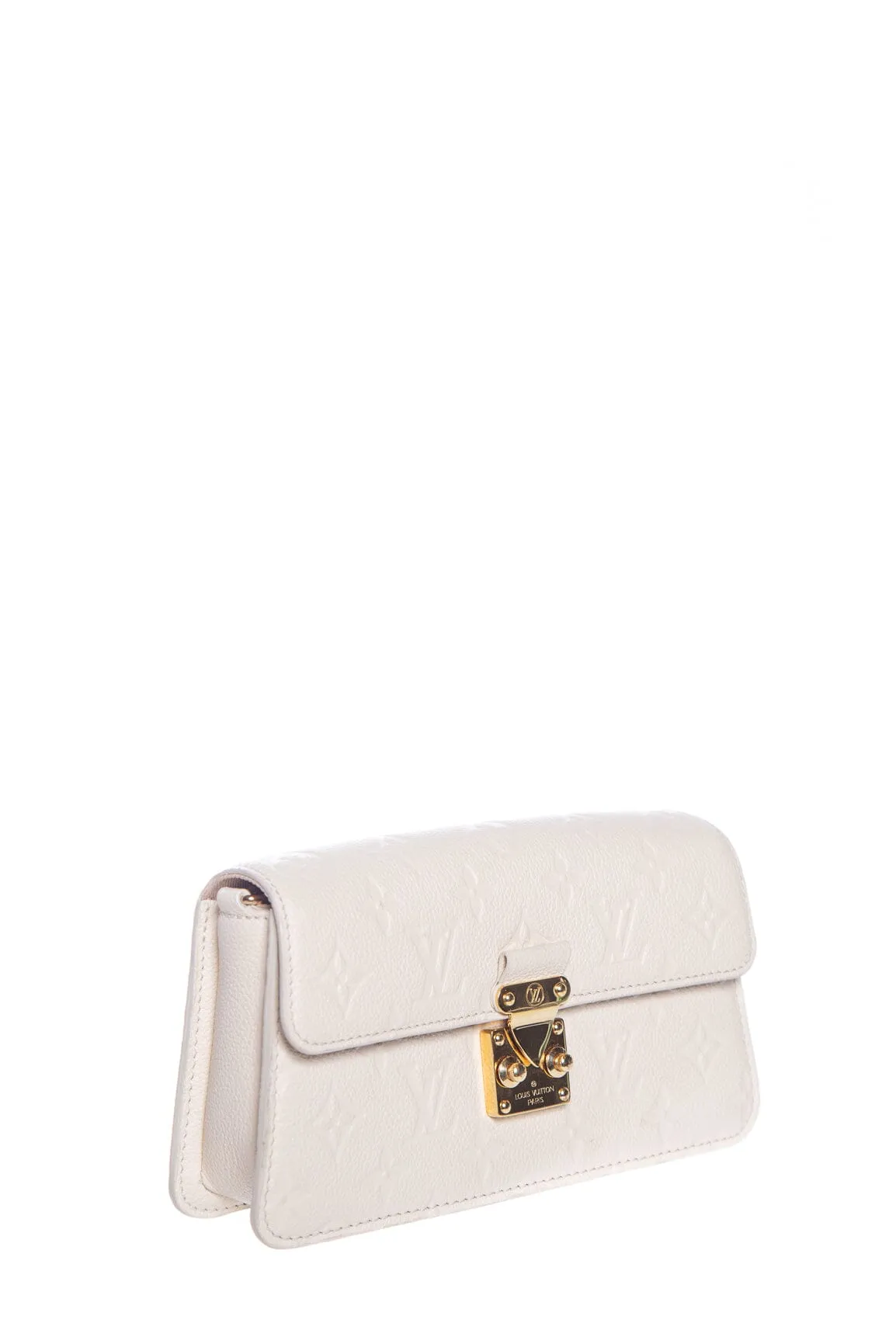 Louis Vuitton Cream Monogram Metis Wallet on Chain Handbag