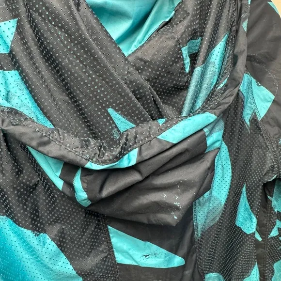 Lululemon Back Pack It Jacket Back Spin Stroke Peacock Blue Size 6