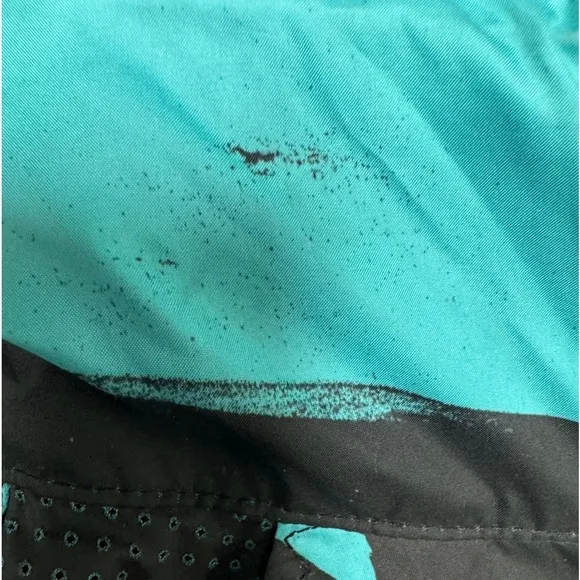 Lululemon Back Pack It Jacket Back Spin Stroke Peacock Blue Size 6