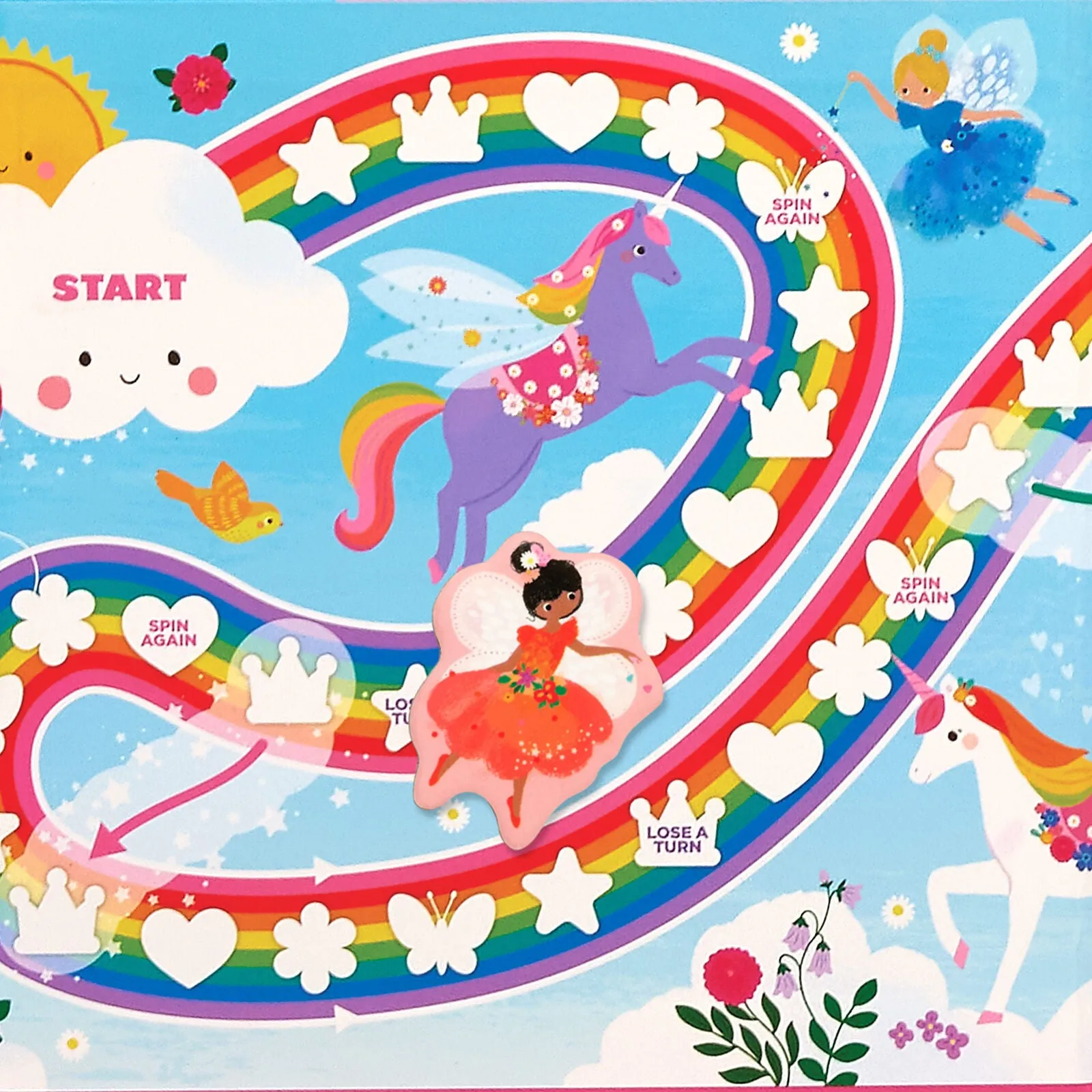 Magnetic Game - Rainbow Race - 5 