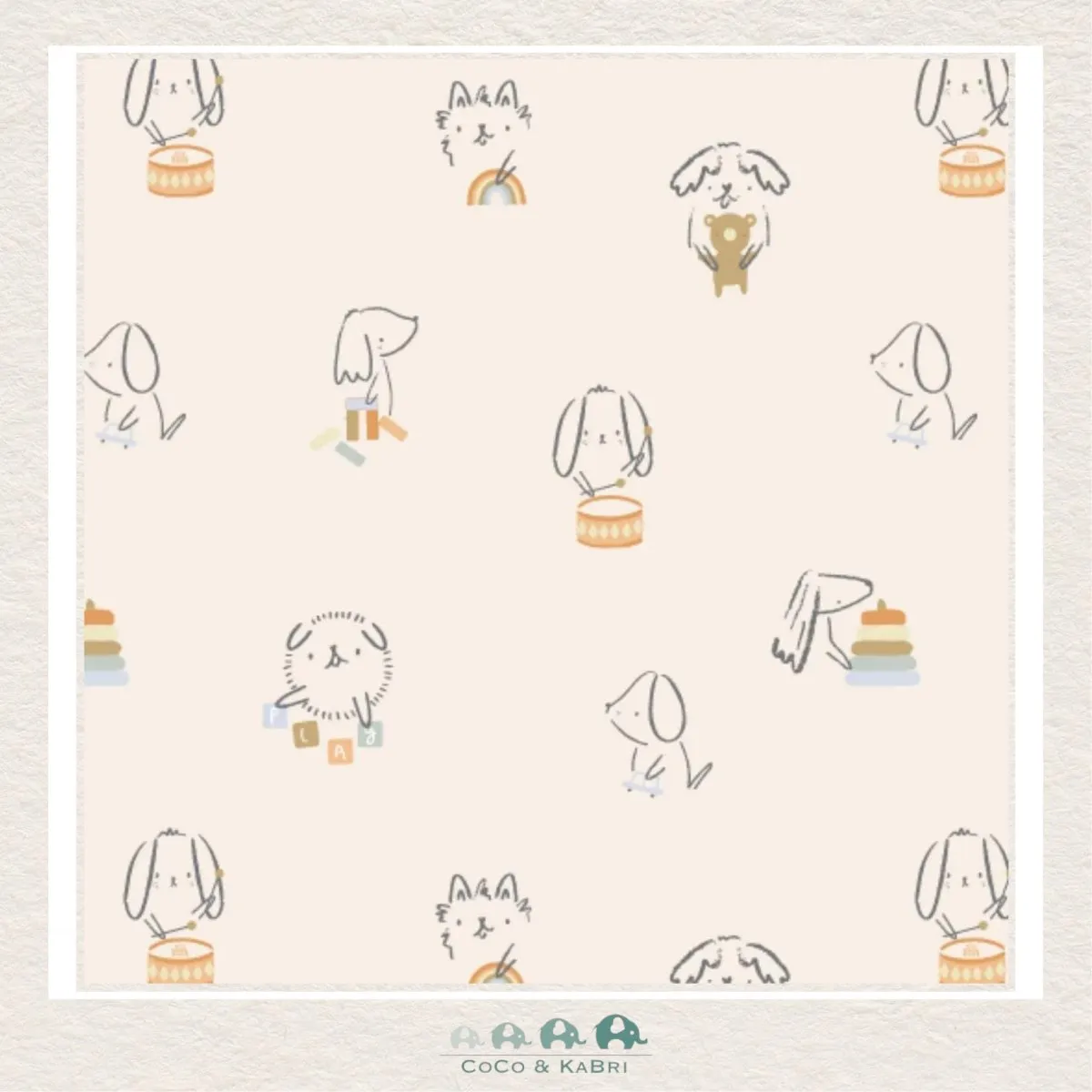Magnetic Me Puppy Play Organic Cotton Blanket