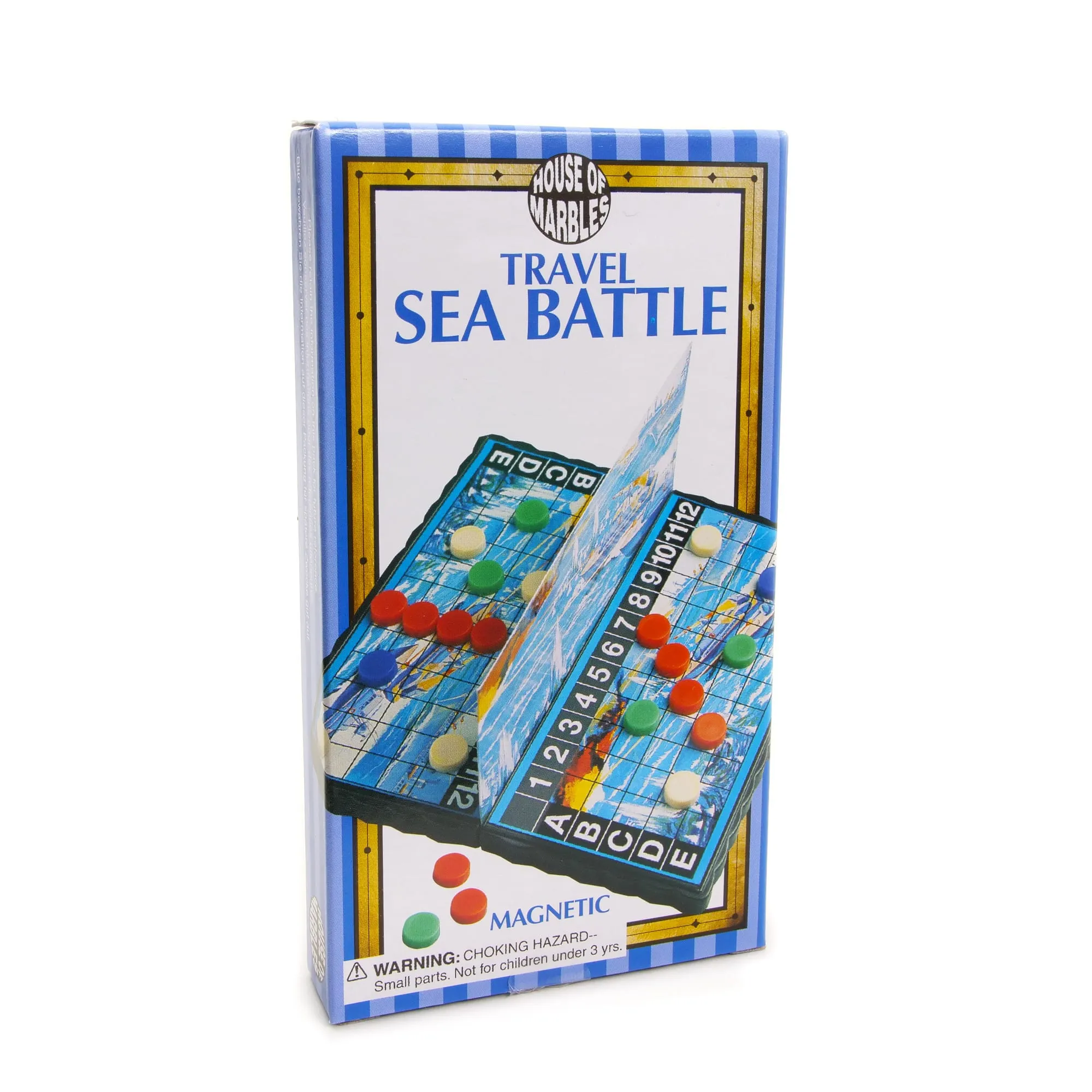 Magnetic travel game