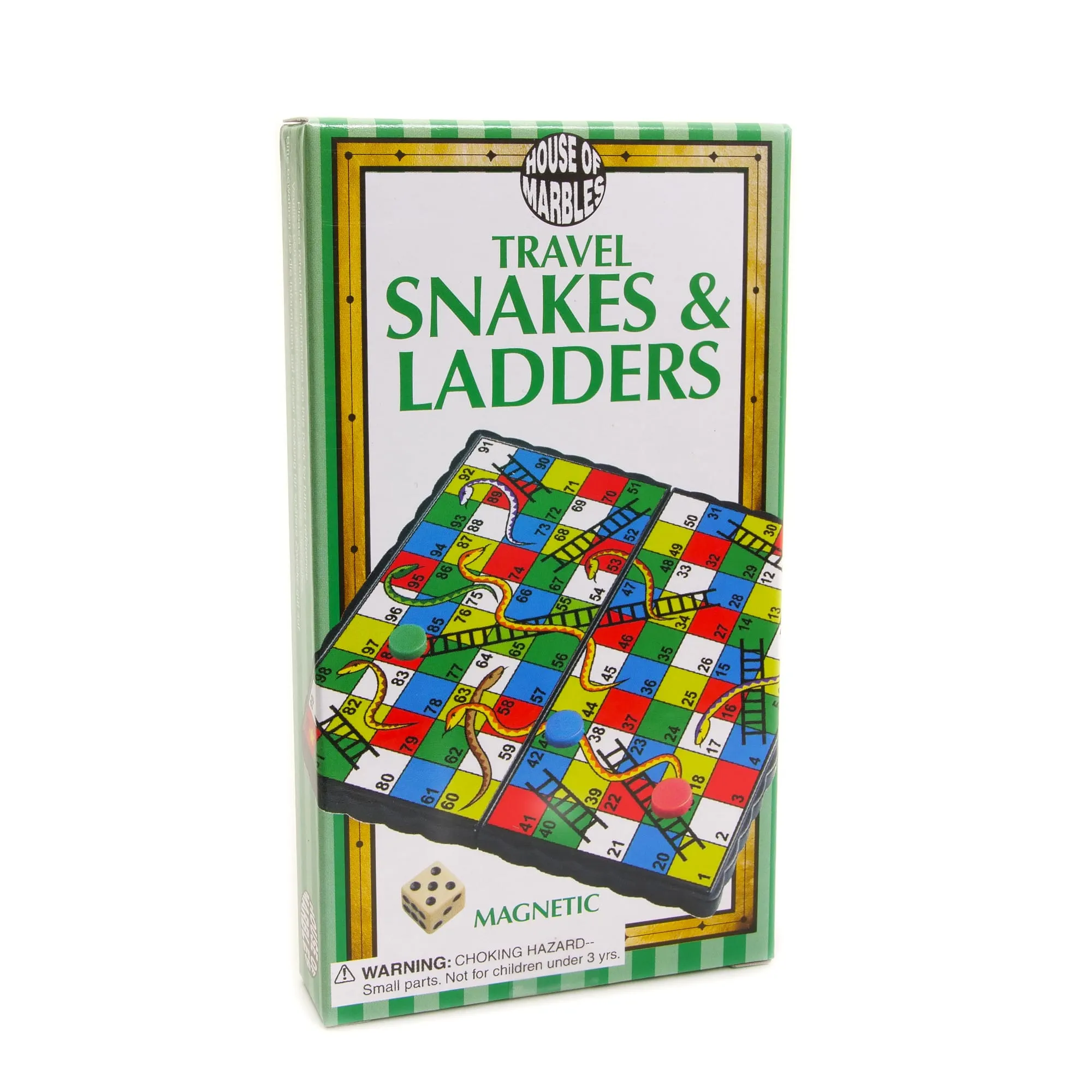 Magnetic travel game