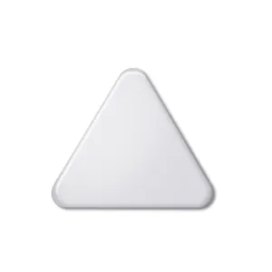 Magnetic Triangle for Glassboard