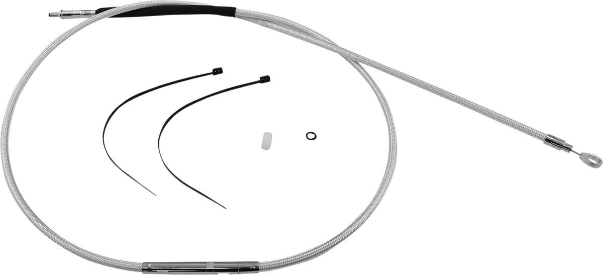 Magnum 322224HE Alternative Length Sterling Chromite II Braided High Efficiency Clutch Cable - 80 11/16in.
