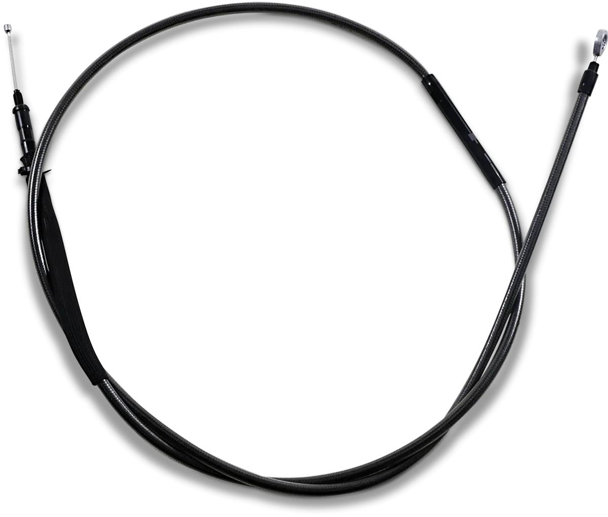 Magnum 422022HE Alternative Length Black Pearl Braided High Efficiency Clutch Cable - 81 11/16in.