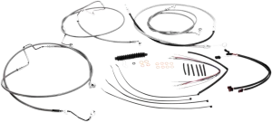 Magnum 589481 Stainless Steel XR Handlebar Installation Kit for 12-14in. Ape