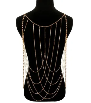 Metal Body Chain Color-Gold