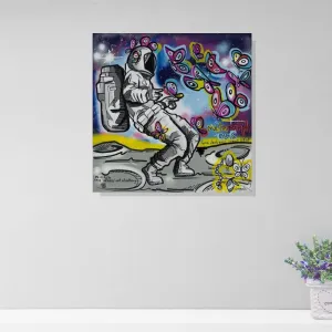 Metamorphosis, From Darkness Comes Light - Lebo Steel Mineral Print