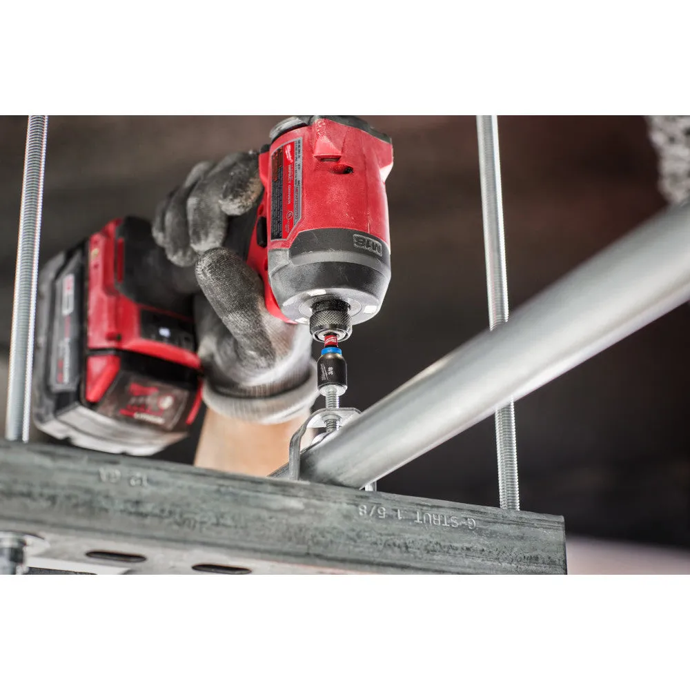 Milwaukee 49-66-4706 SHOCKWAVE Impact Duty 7/16" x 1-7/8" Magnetic Nut Driver - 10 bulk
