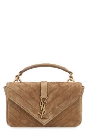 Mini College Suede handbag