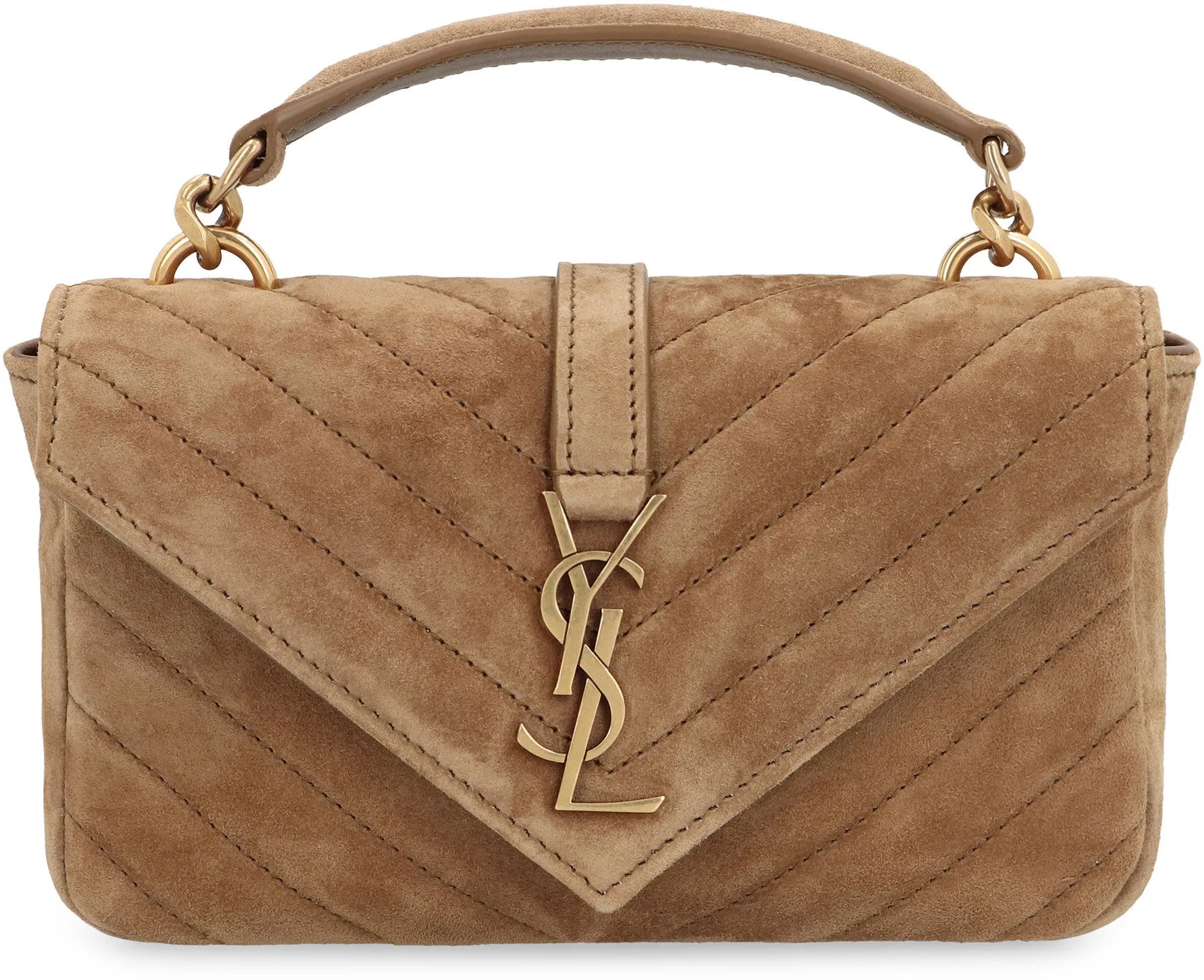 Mini College Suede handbag