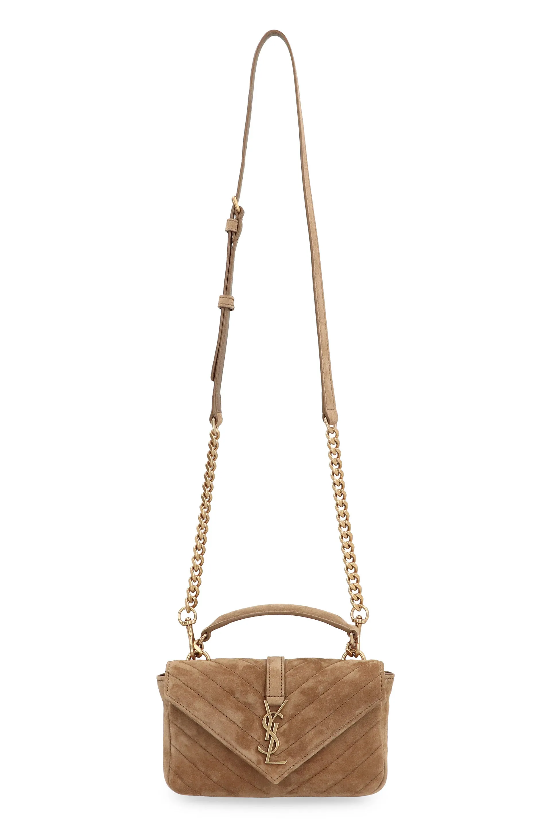 Mini College Suede handbag