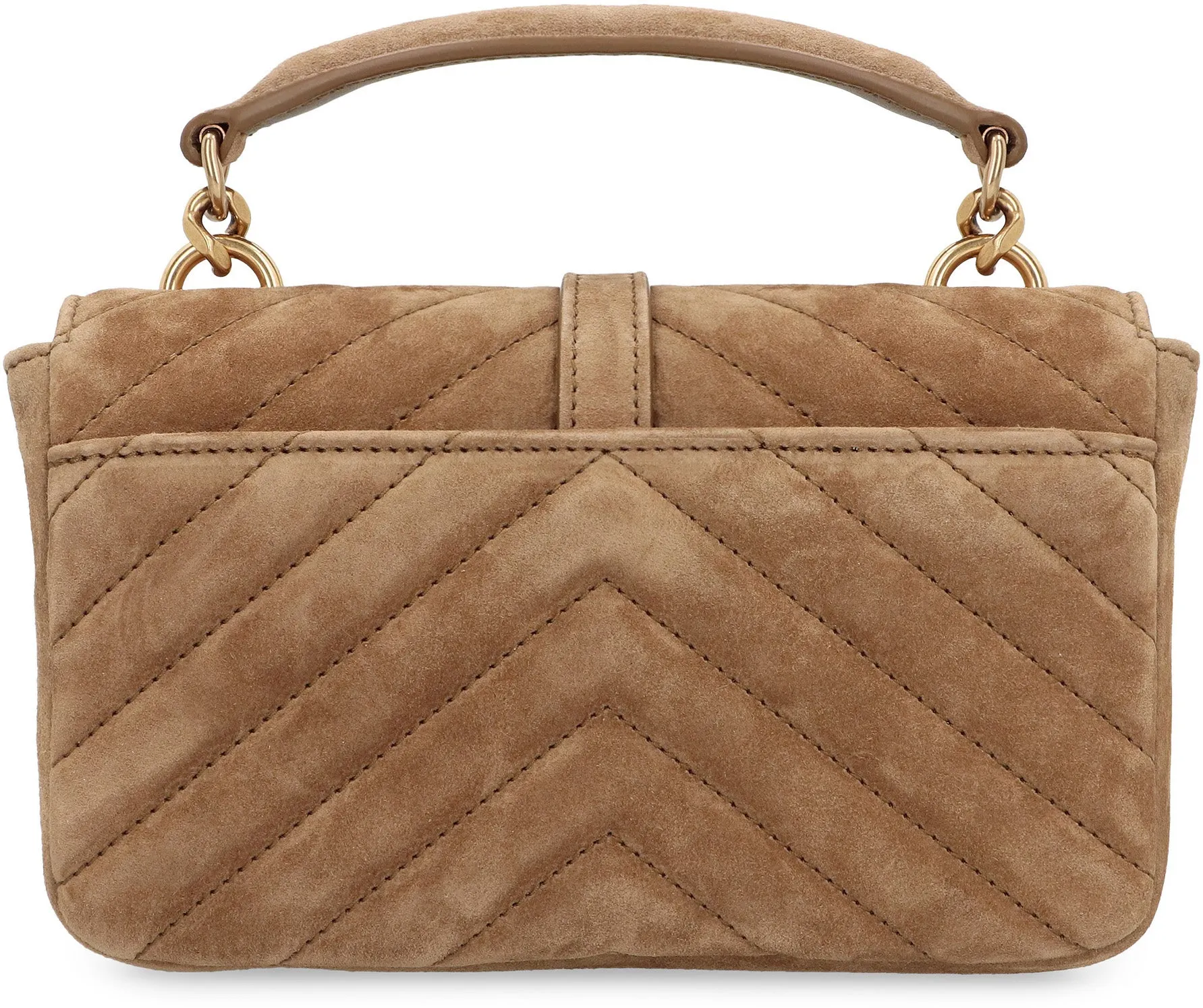 Mini College Suede handbag