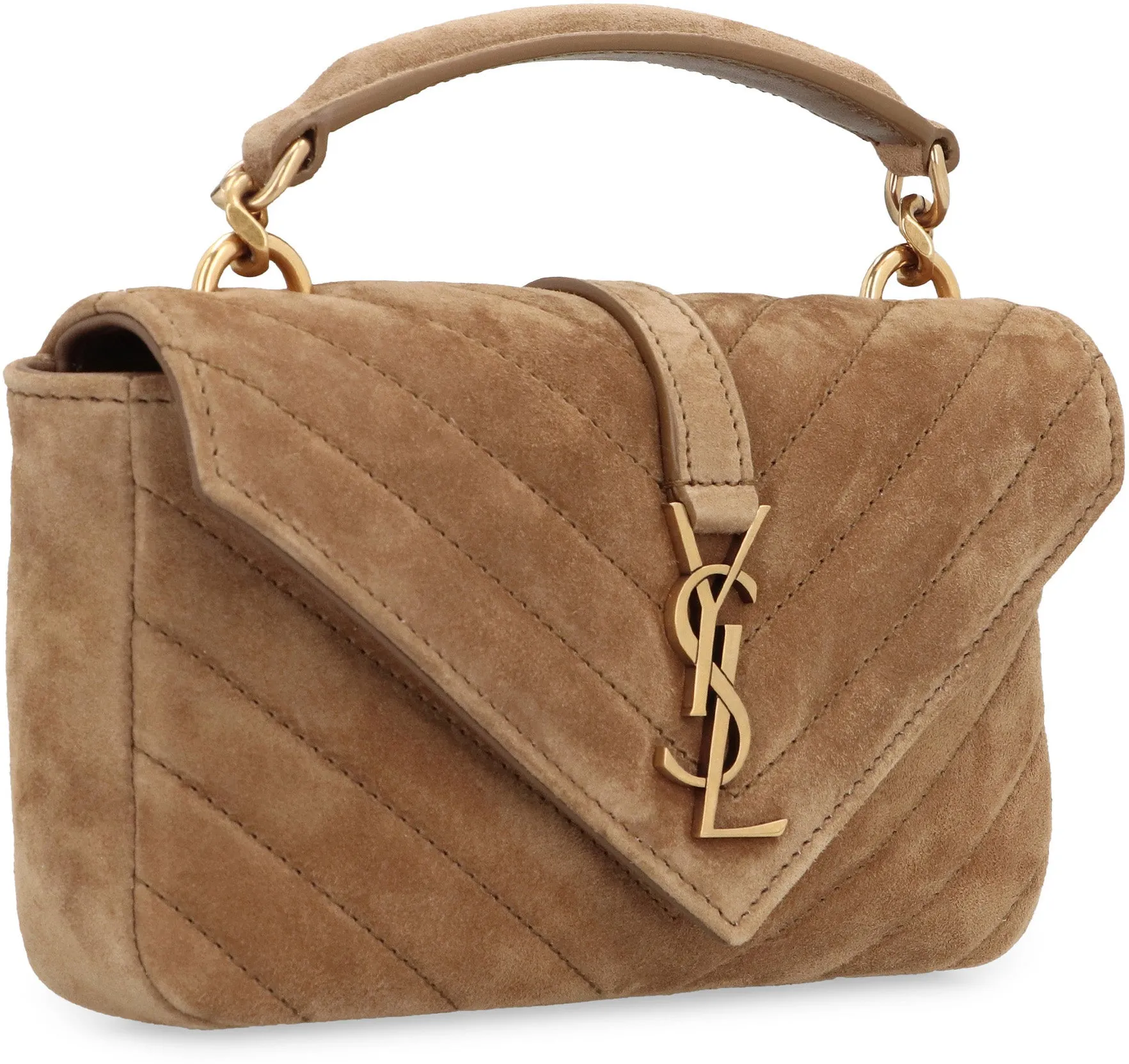 Mini College Suede handbag