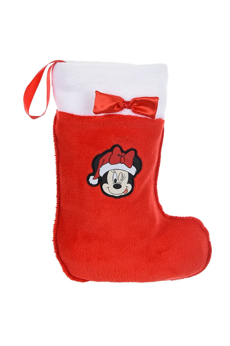 Minnie Mouse Christmas Pyjamas with Christmas Stocking