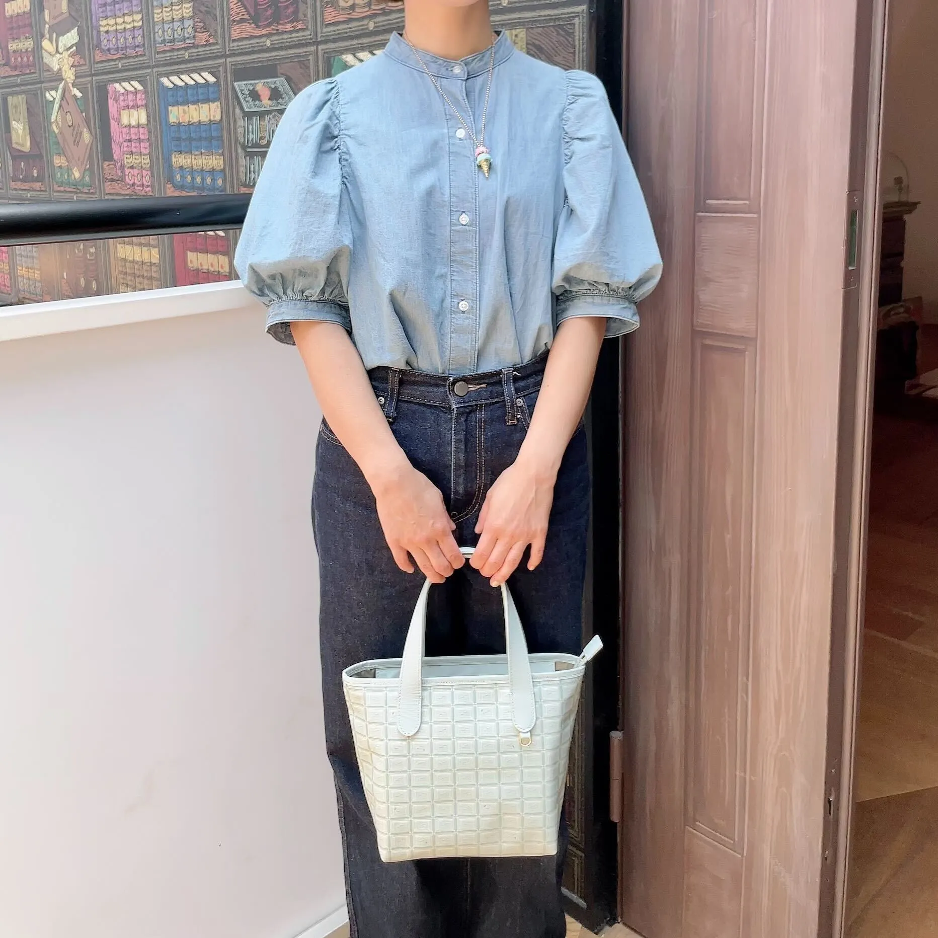 Mint Chocolate Mini Tote Bag【Japan Jewelry】