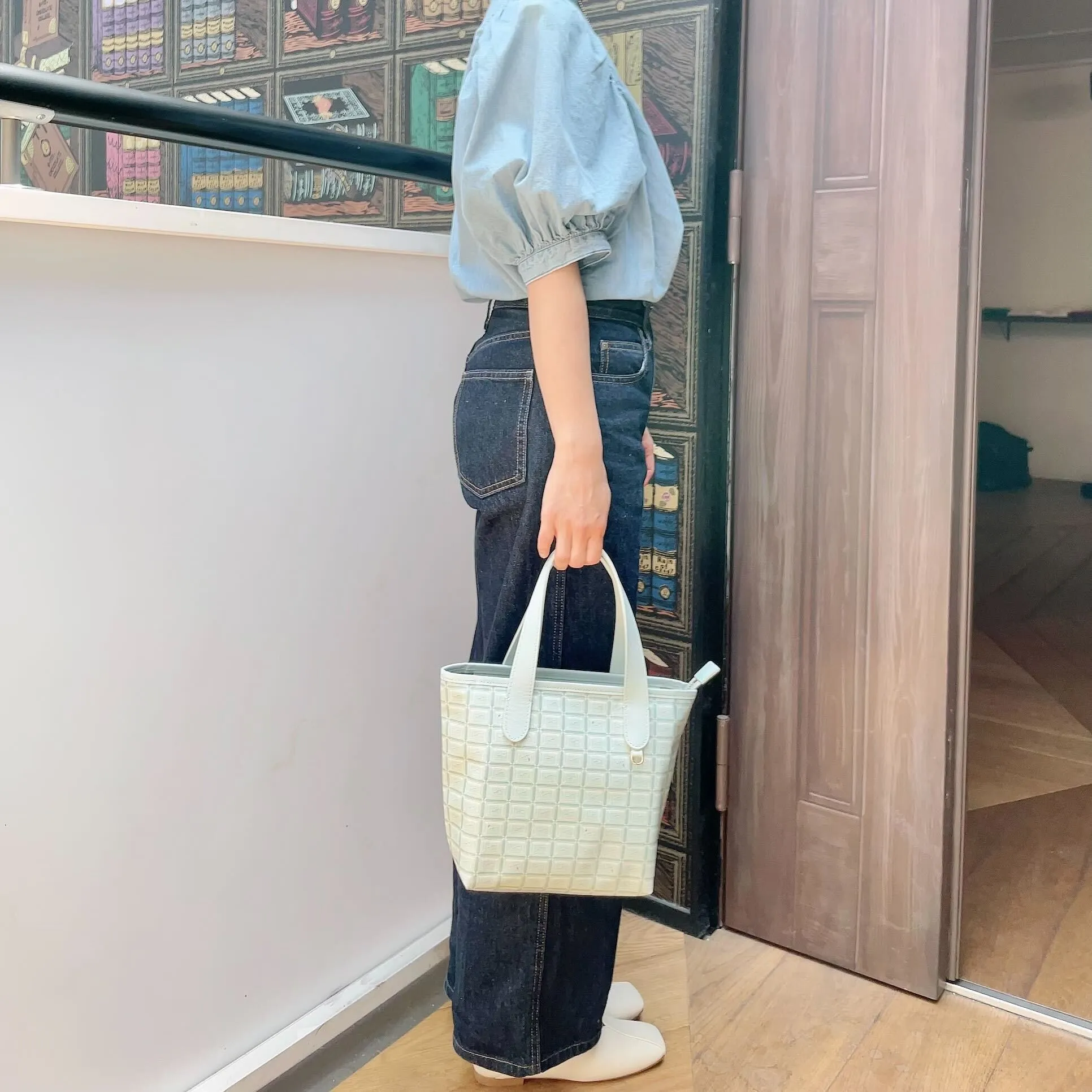 Mint Chocolate Mini Tote Bag【Japan Jewelry】