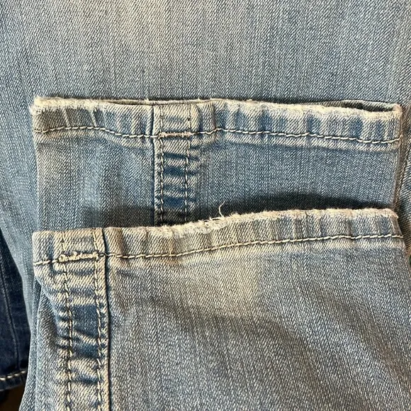 Miss Me Cross Embellished Distressed Boyfriend Y2K Jean
