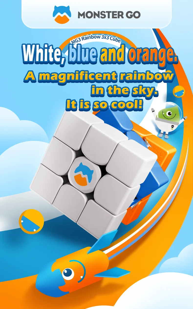 Monster GO 3x3 Rainbow