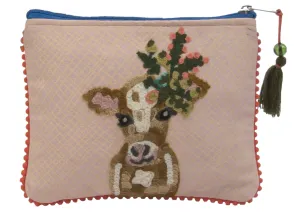 MXPC1326SM_SPCL -SM POUCH THE ORIGINAL COW W/TASSEL 10X12