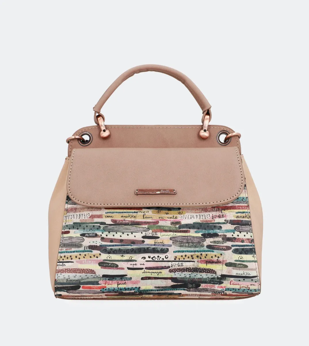 Nature double compartment handbag