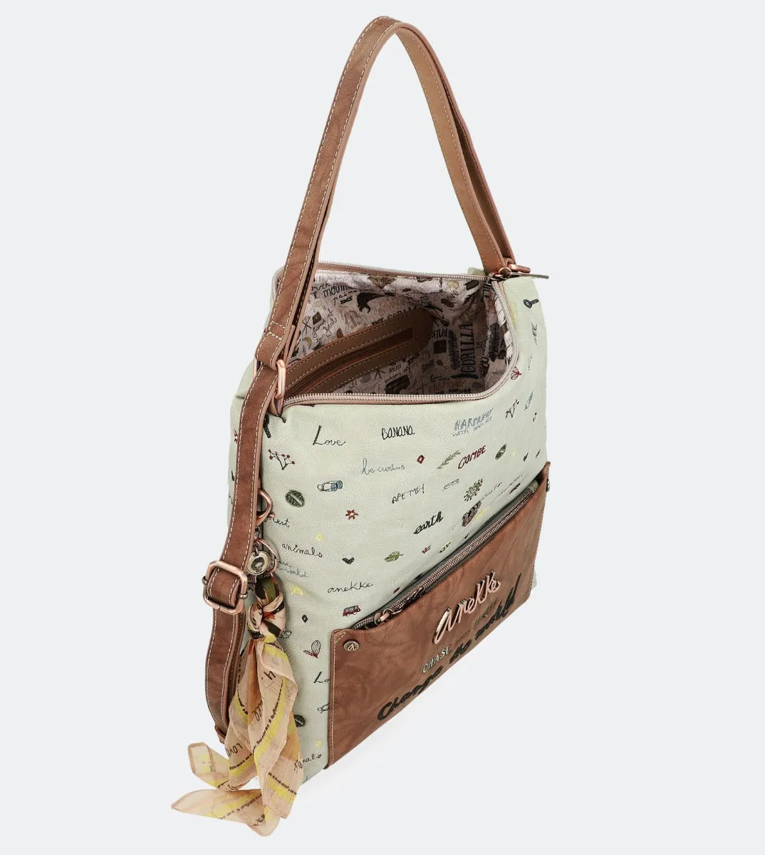 Nature multiposition handbag