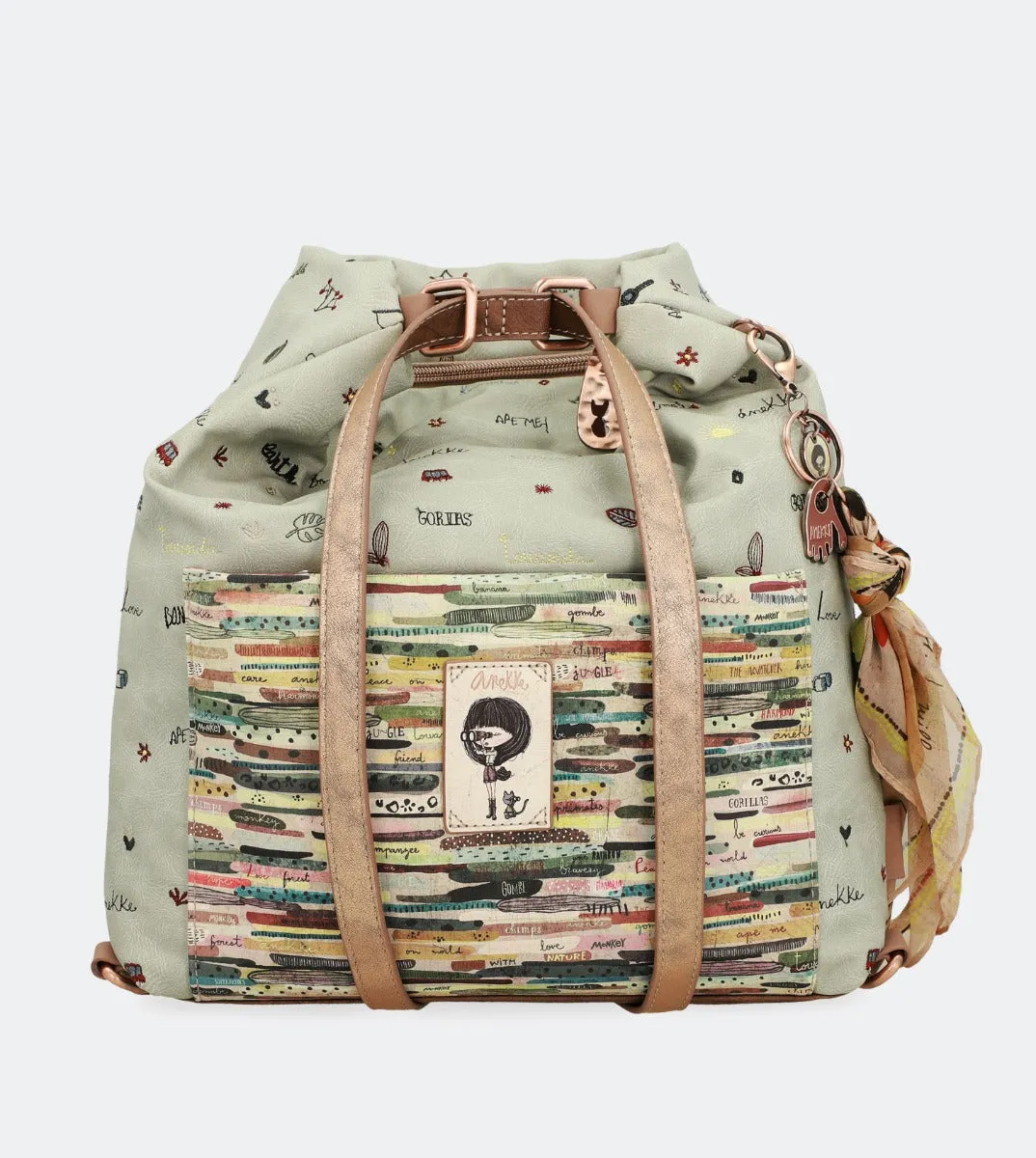 Nature multiposition handbag