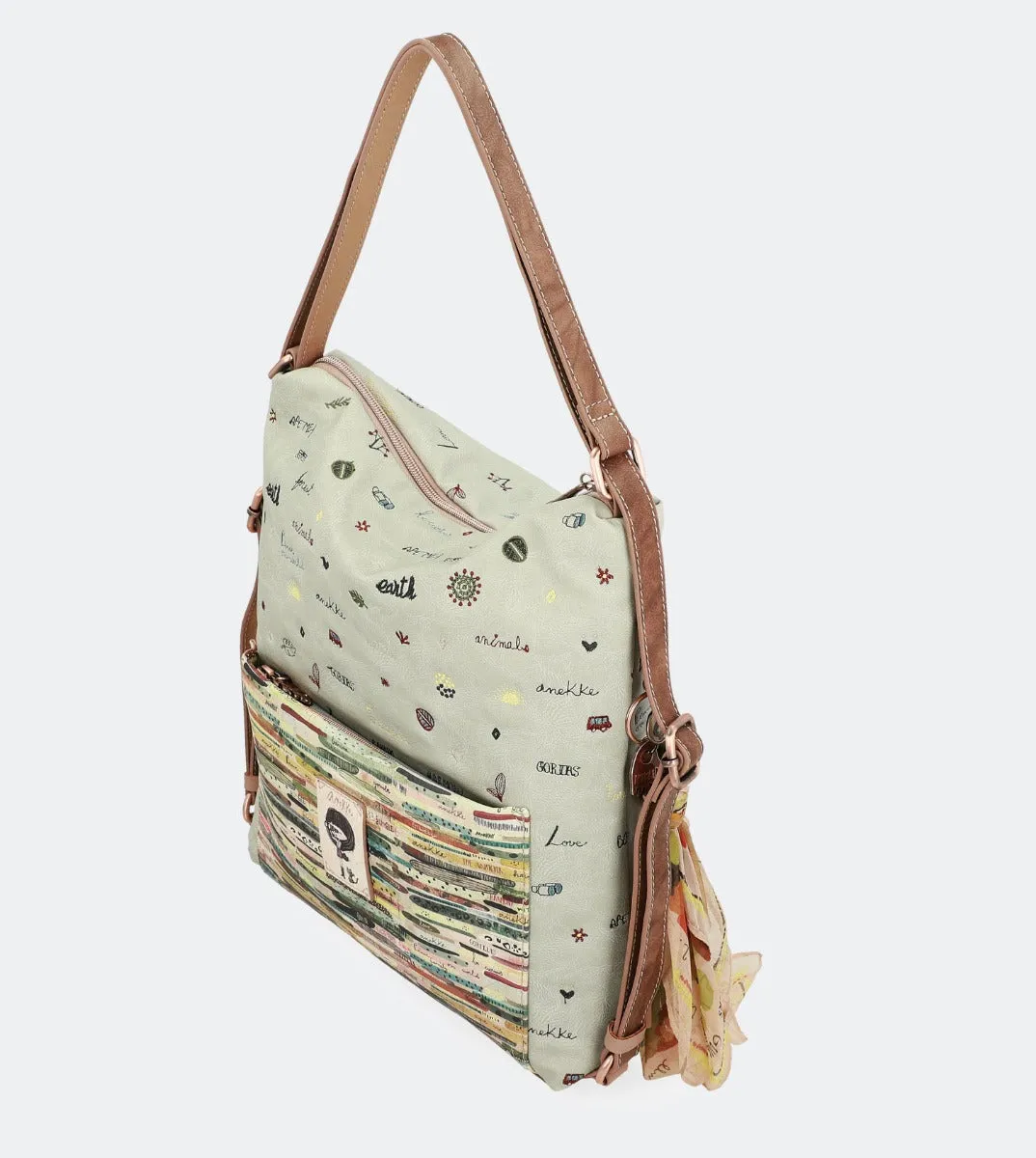 Nature multiposition handbag