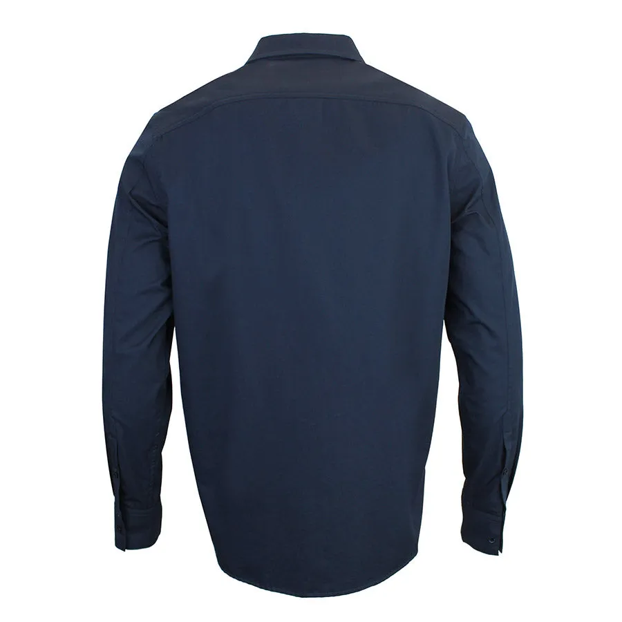 Neil Barrett - Halo Bolt Shirt in Blue