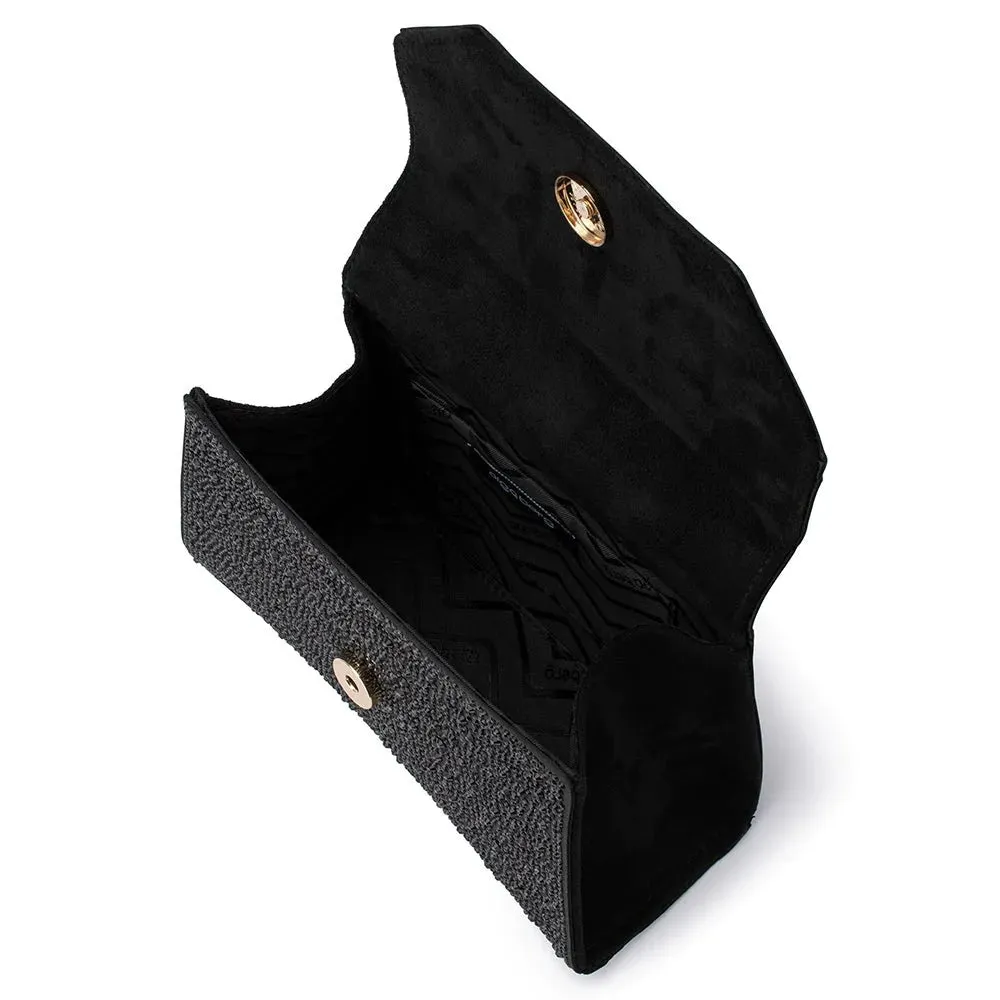 Olga Berg - KIMMI HOTFIX TOP HANDLE - Black