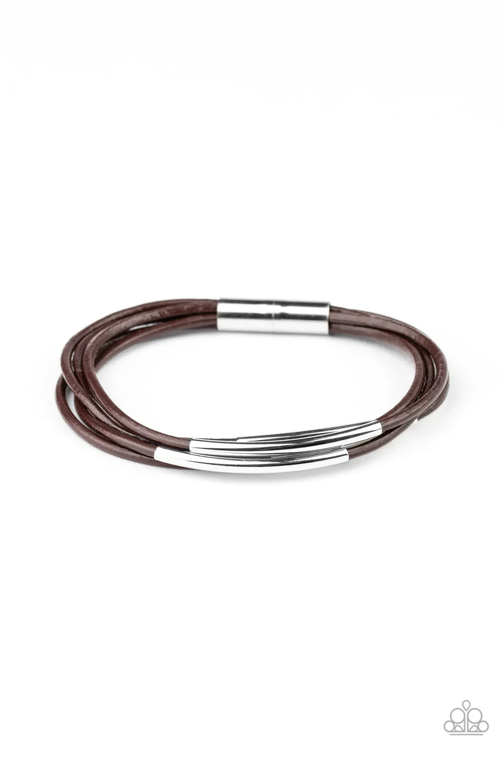 Paparazzi Power CORD Bracelet Brown