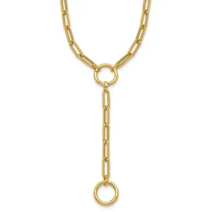 Paperclip Double Carabiner Chain