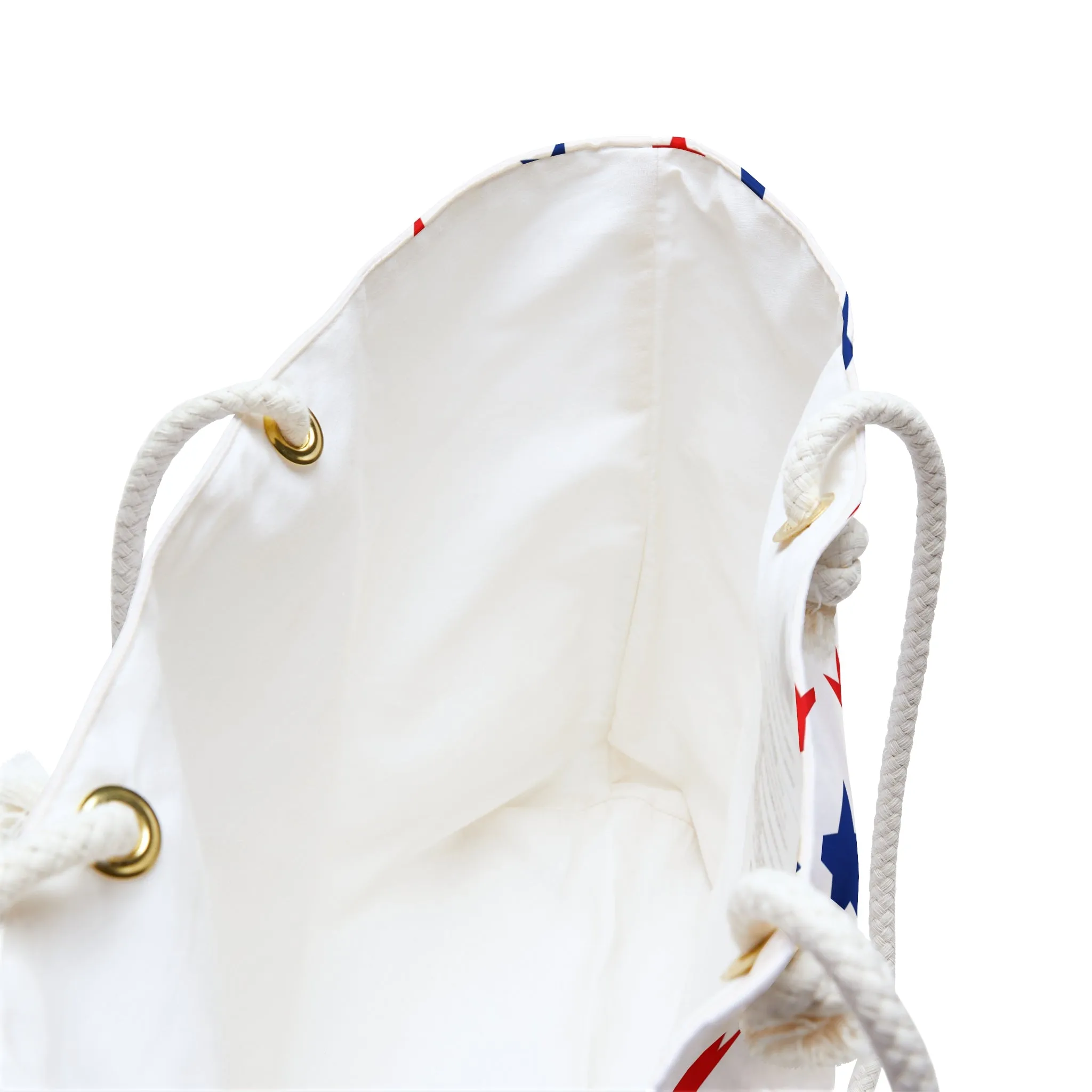 Patriotic Star Print Weekender Bag for Travel & Weekend Getaways