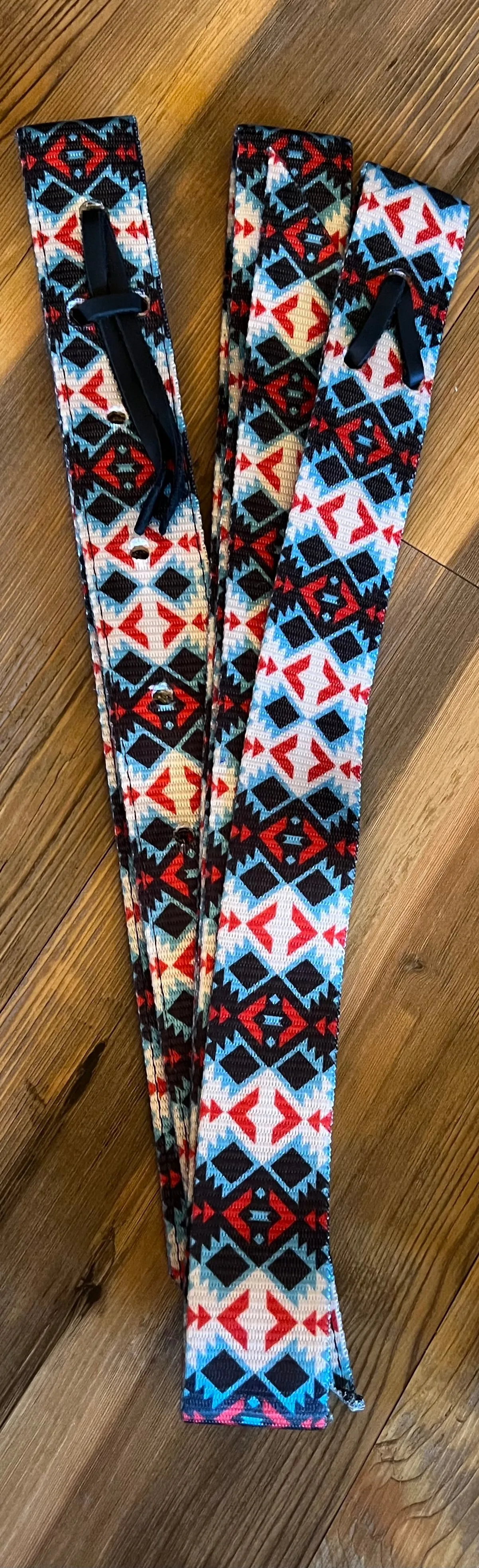 Patterned Latigo and Billet Sets - Variety of colors/styles