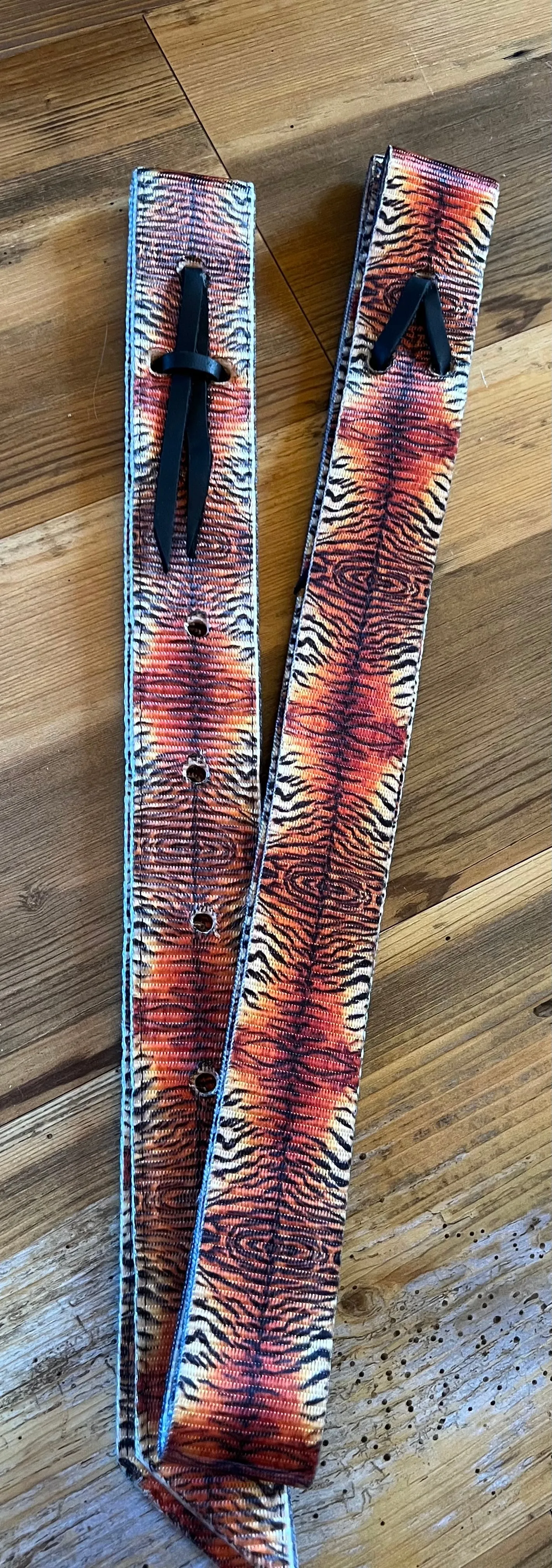 Patterned Latigo and Billet Sets - Variety of colors/styles