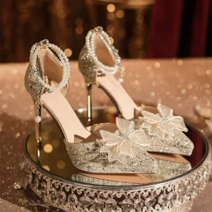 Pearl Grace Stilettos
