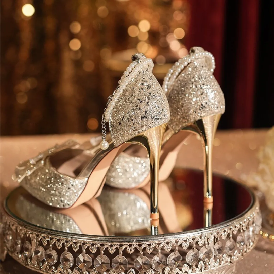 Pearl Grace Stilettos