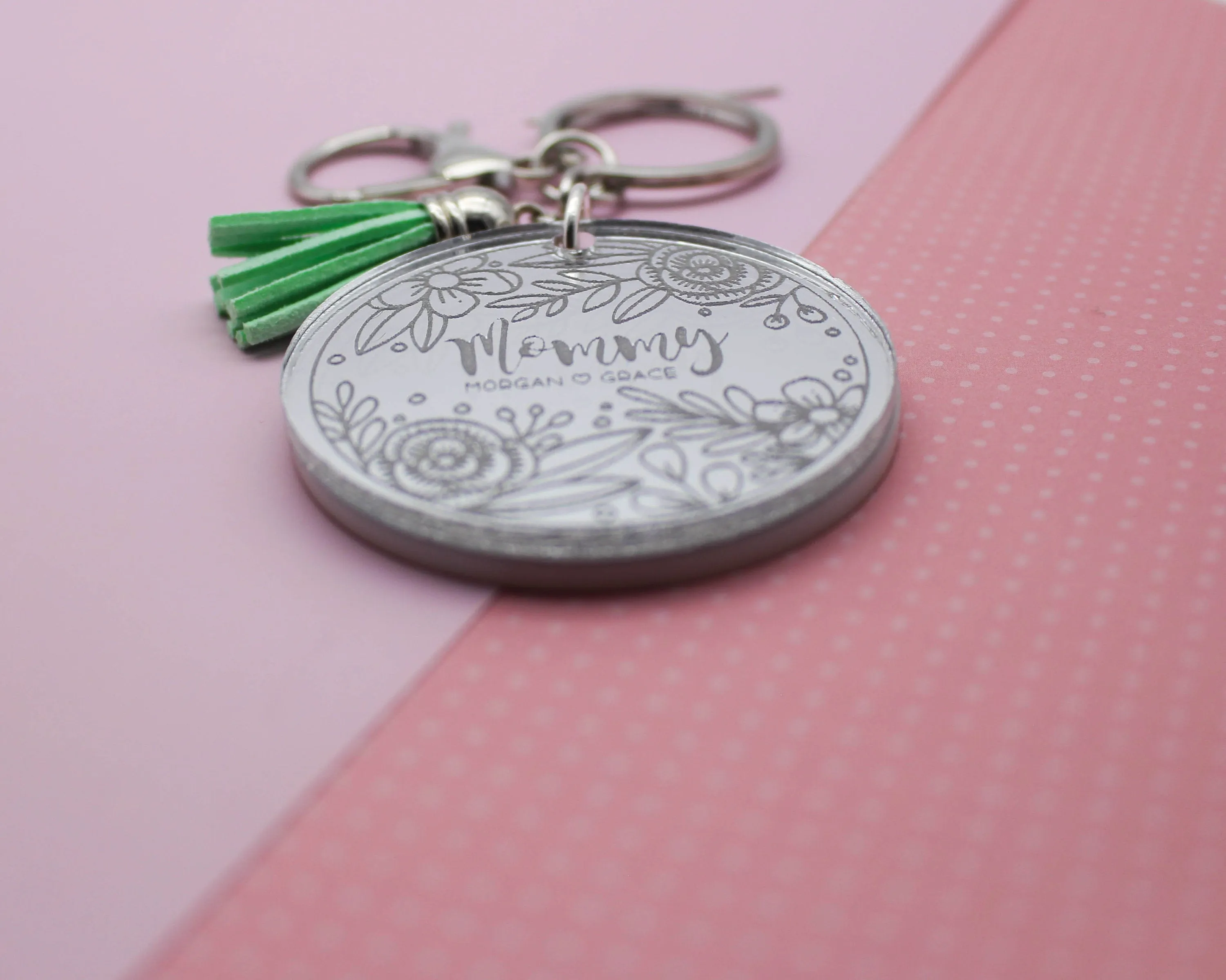 Personalized bangle keychain. mother keychain. New grandma gift. First mothers day gift. Mothers day necklace  Wristlet Keychain. mom