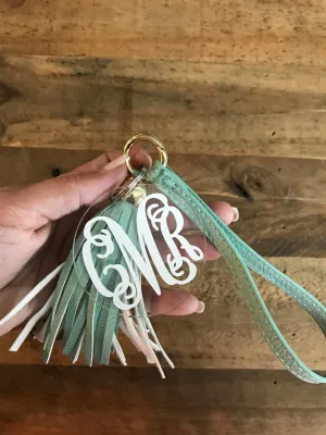 Personalized Keychain - Tassel Keychain