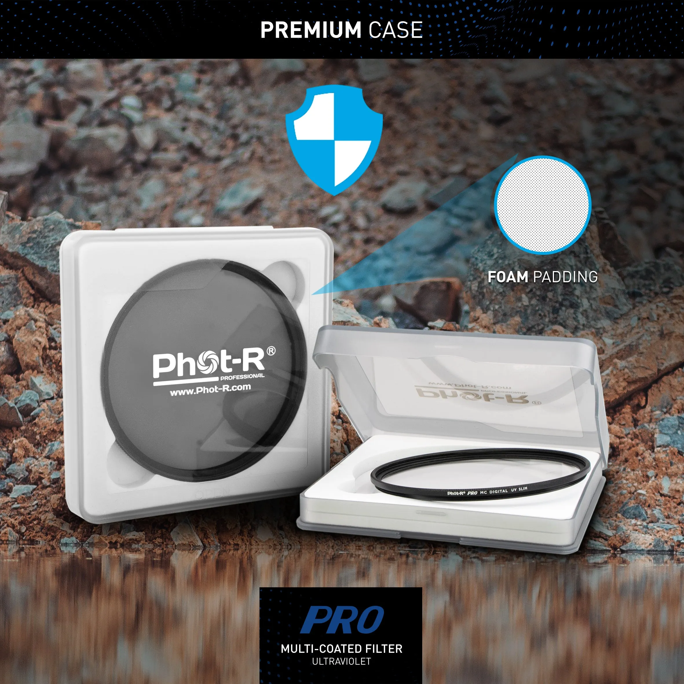 Phot-R 86mm Slim Ultraviolet Filter