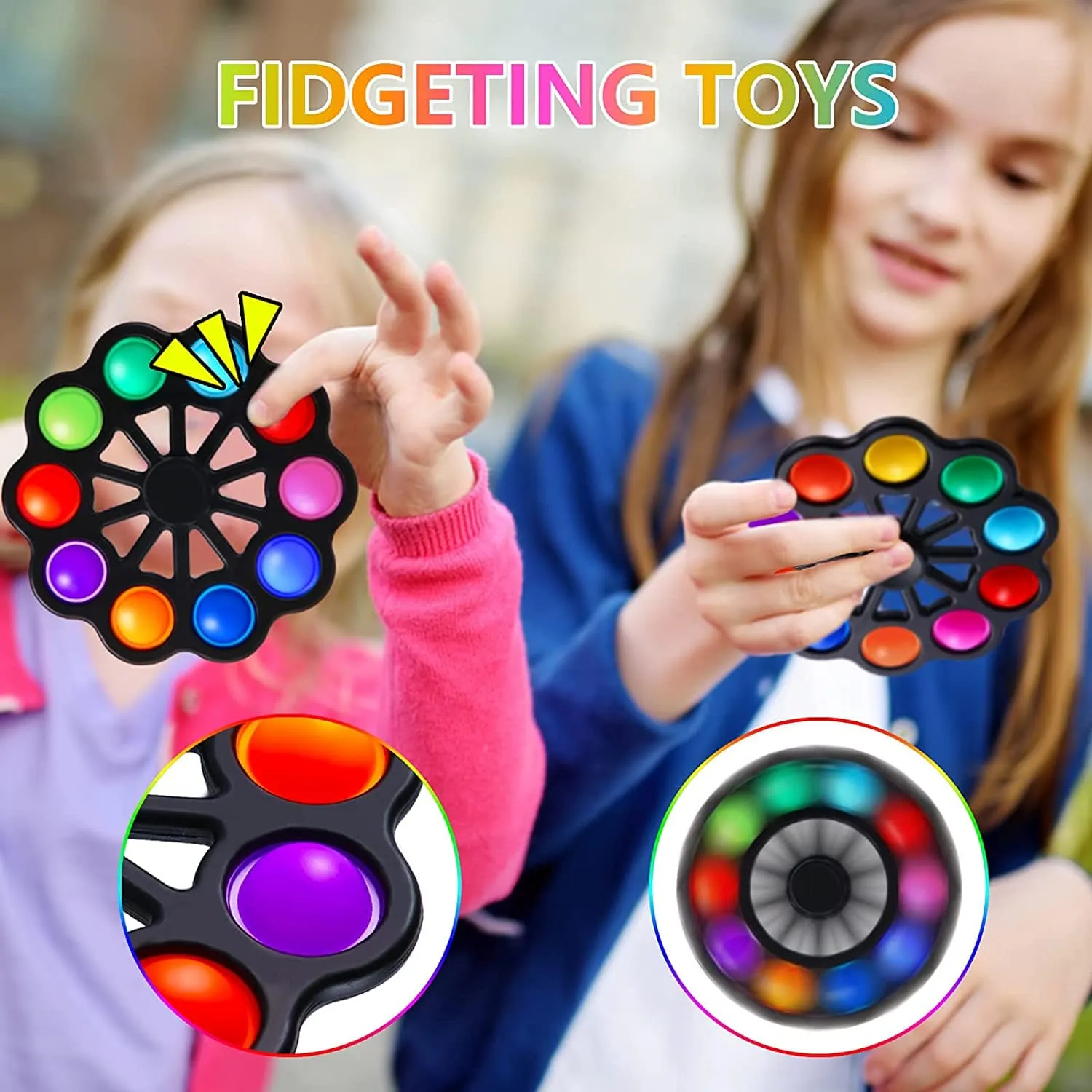 PopBubble - Flower Dimple & Spinner