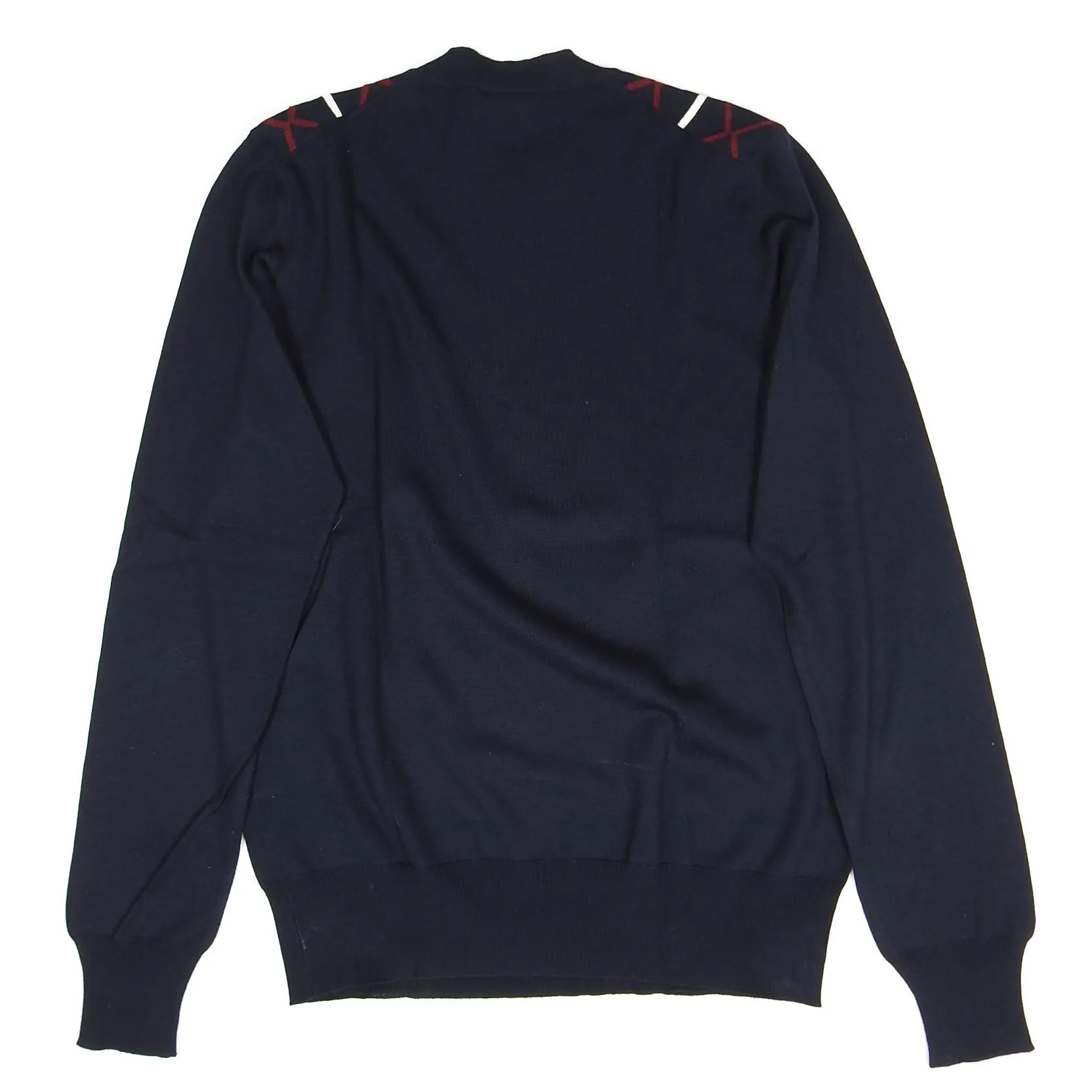 Prada Navy Patterned Knit Size 48