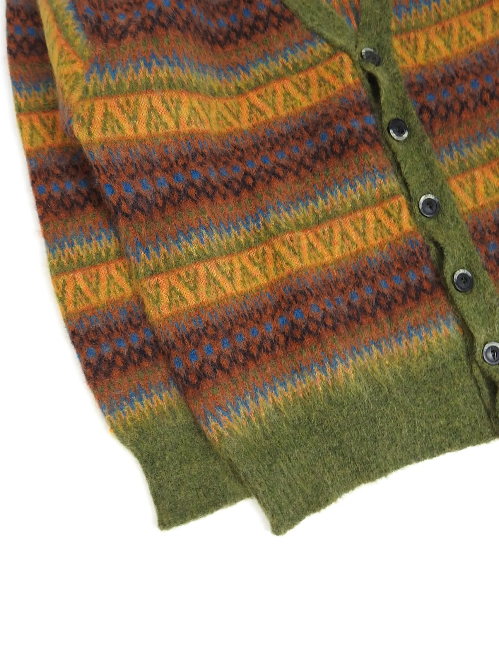 Presidents Patterned Cardigan Size Medium