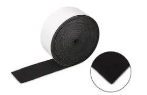 PROTINT Black Soft Slim Fabric Felt Tape, 5m, PPF7